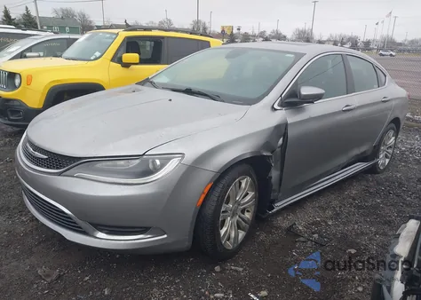 2015 Chrysler 200 Limited from USA, damaged, VIN 1C3CCCAB7FN582118